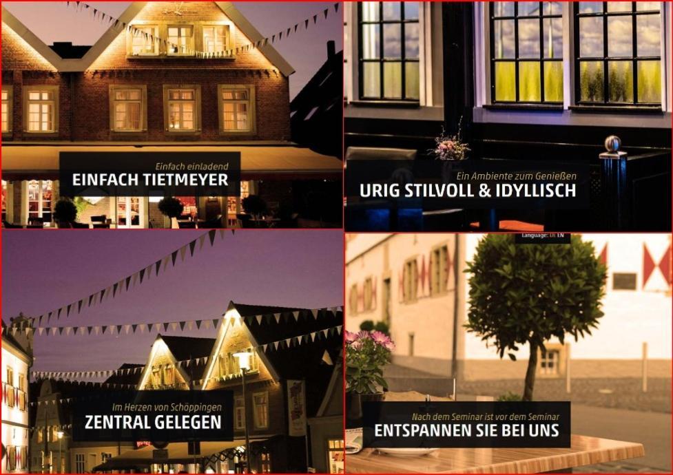 Akzent Hotel Tietmeyer & Cross Side 쇼핀겐 외부 사진
